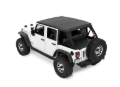 Picture of Bestop 07-18 Jeep Wrangler JK 4-Door Ascent (Black Diamond)