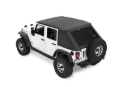 Picture of Bestop 07-18 Jeep Wrangler JK 4-Door Ascent (Black Diamond)