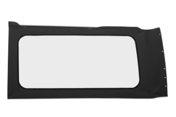 Picture of Bestop 18-26 Jeep Wrangler JL Oe JL Replacement Windows (Quarter Left Hand 2-Door Black Twill Clear)