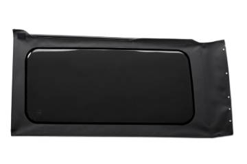 Picture of Bestop 18-26 Jeep Wrangler JL Oe JL Replacement Windows (Quarter Left Hand 2-Door Blk Vinyl Tinted)