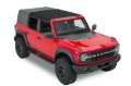 Picture of Bestop 21-26 Bronco 4-Door Skyrider For Hardtop (Premium Black Twill)