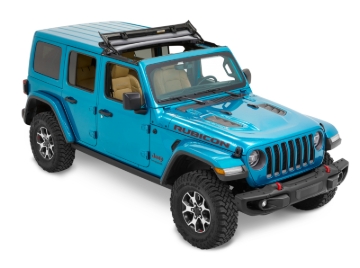 Picture of Bestop 20-26 Jeep Gladiator / 18-26 Wrangler JL Sunrider For Hardtop (Black Diamond)