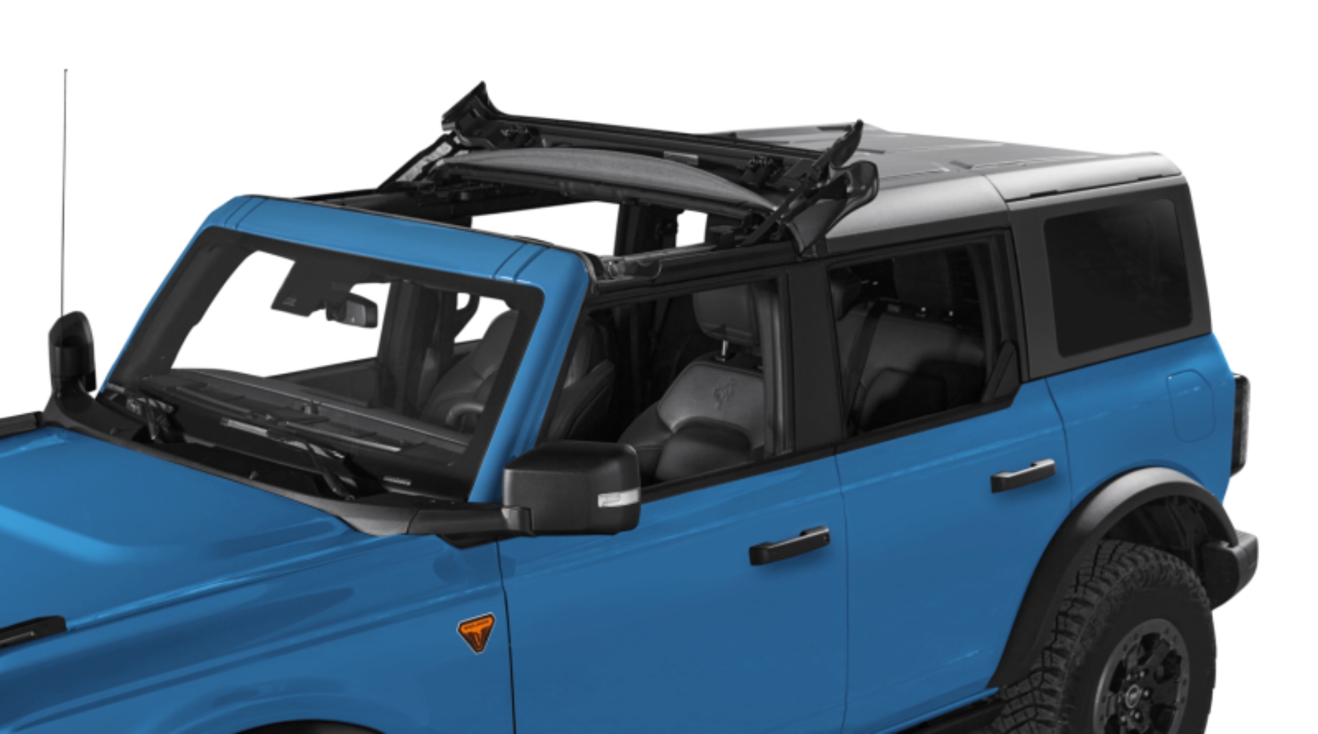 Picture of Bestop 21-26 Bronco Bronco Raptor 4-Door Sunrider For Hardtop (Black Diamond)