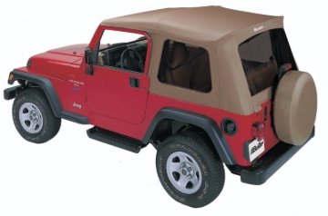 Picture of Bestop 97-06 Jeep Wrangler TJ Exc. Unlimited Supertop Classic (Spice Tinted Windows)