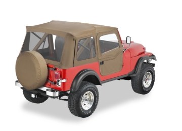 Picture of Bestop 76-83 Jeep Cj5 Supertop Classic (Tan Clear Windows)