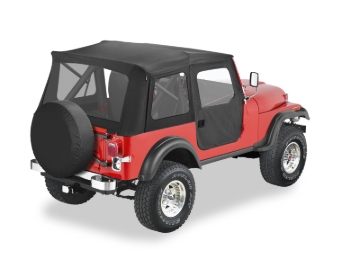 Picture of Bestop 76-83 Jeep Cj5 Supertop Classic (Black Crush Clear Windows)