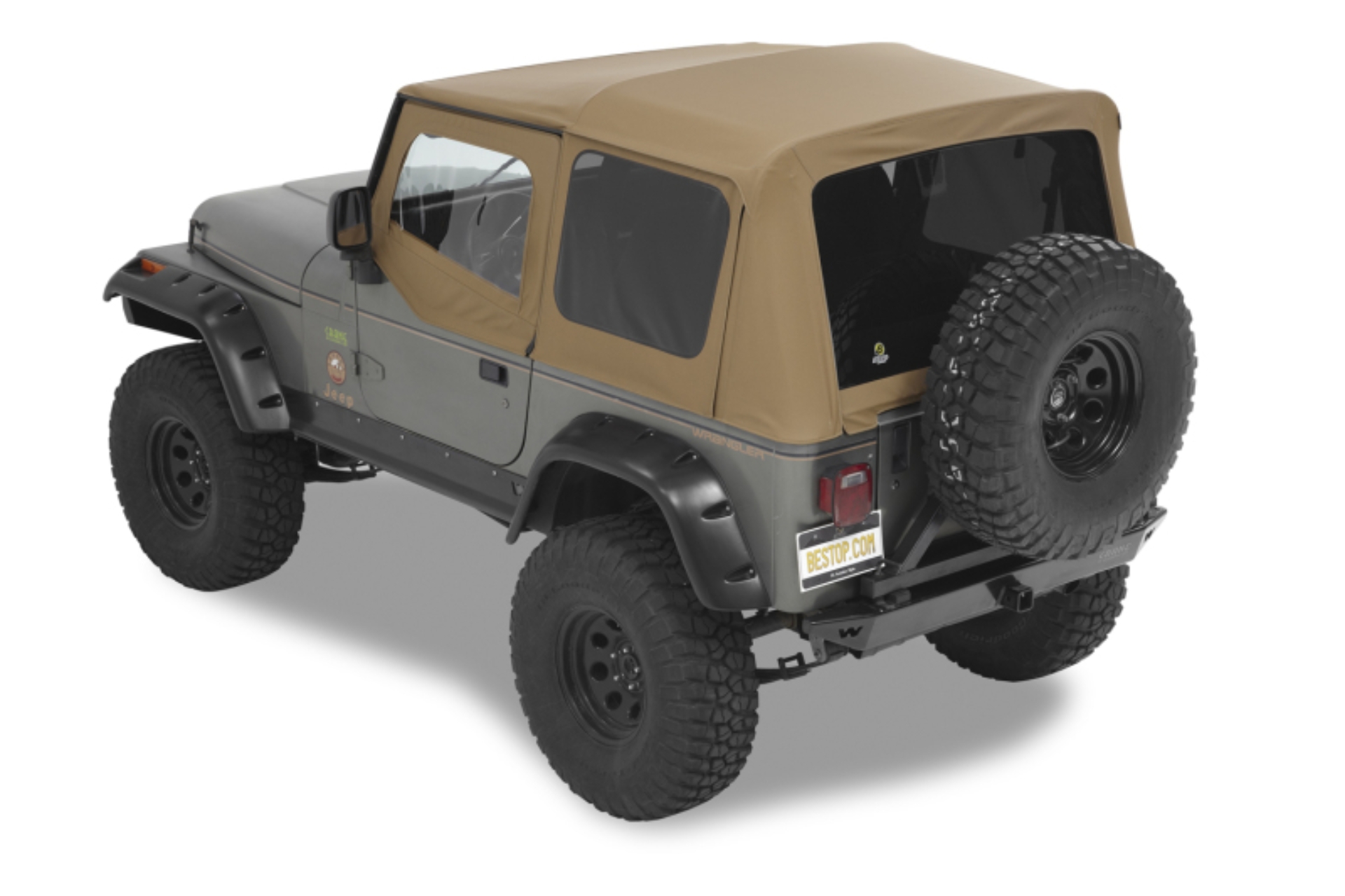 Picture of Bestop 88-95 Jeep Wrangler YJ Supertop (Spice)