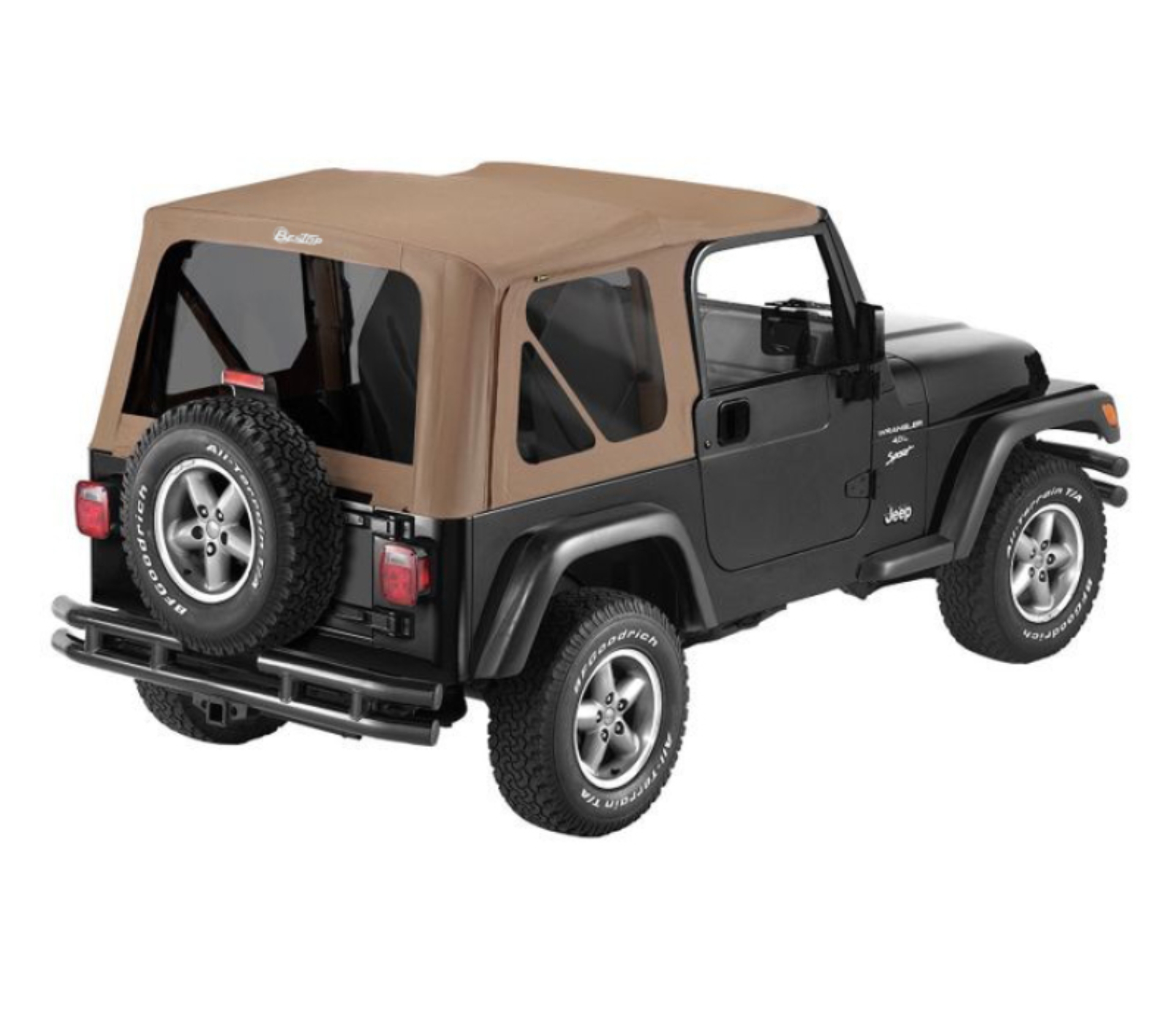 Picture of Bestop 97-06 Jeep Wrangler TJ Exc. Unlimited Supertop (Spice)