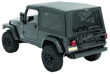 Picture of Bestop 04-06 Jeep Wrangler TJ Unlimited Supertop (Premium Black Twill)
