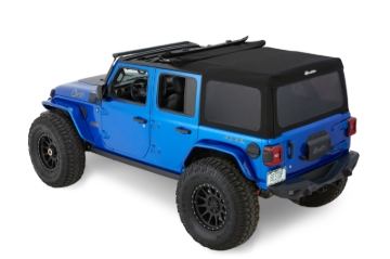 Picture of Bestop 18-26 Jeep Wrangler JL 4-Door Supertop (Premium Black Twill)