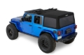 Picture of Bestop 18-26 Jeep Wrangler JL 4-Door Supertop (Black Diamond)
