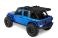 Picture of Bestop 18-26 Jeep Wrangler JL 4-Door Supertop (Black Diamond)