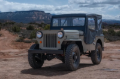 Picture of Bestop Jeep 53-64 Cj3B Tigertop (Black Crush)
