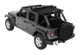 Picture of Bestop 18-26 Jeep Wrangler JL 4-Door Trektop (Black Diamond)