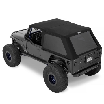Picture of Bestop 04-06 Jeep Wrangler TJ Unlimited Trektop (Premium Black Twill)