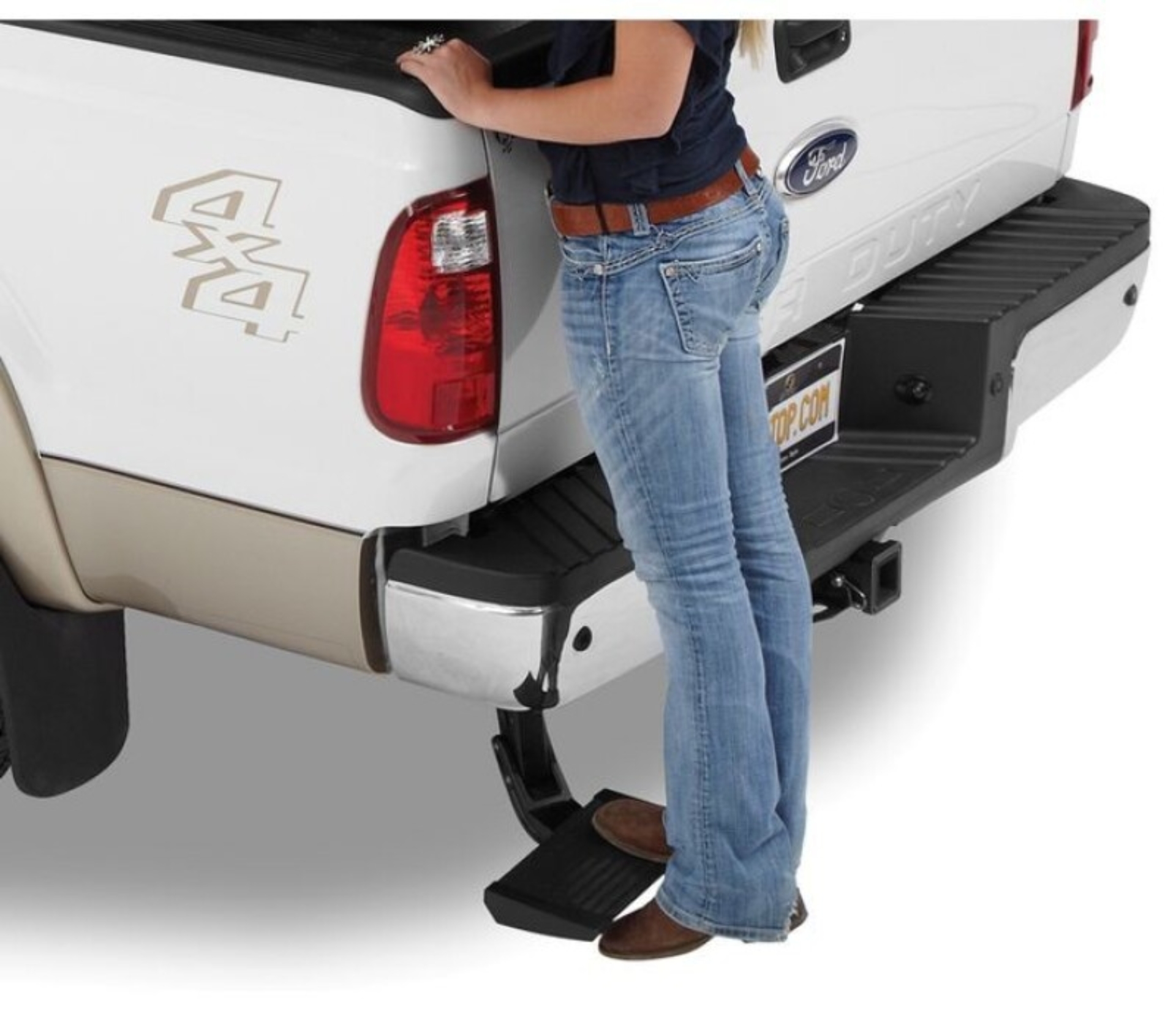 Picture of Bestop 09-18 Dodge Ram 1500 11-18 2500/3500 w/o Dual Exhaust TrekStep Rear Step