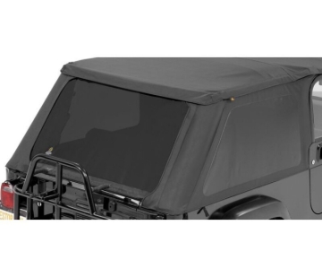 Picture of Bestop 04-06 Jeep Wrangler TJ Unlimited Window Set (Trektop Black Diamond)