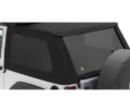 Picture of Bestop 07-18 Jeep Wrangler JK 2-Door Window Set (Premium Black Twill Fits Trektop 56922)