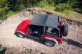 Picture of Bestop 97-02 Jeep Wrangler TJ Header Safari Bikini (Mesh)