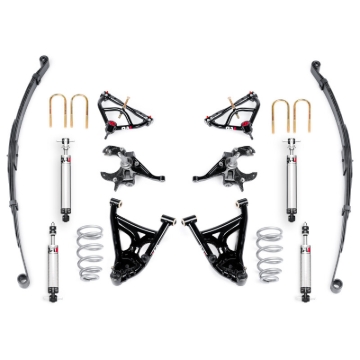 Picture of QA1 82-03 Chevy S10 2WD Drag Kit (2-4in/3in Drop) - Level 2