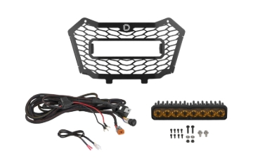 Picture of Diode Dynamics 19-25 Honda Talon SS10 Grille Pro Yellow Driving
