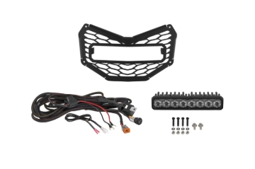 Picture of Diode Dynamics 17-26 Can Am Maverick X3 SS10 Grille Pro White Combo