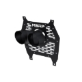 Picture of MBRP 24-25 Can-Am Maverick R Single Wall Angle Cut Dual 4-Inch Outlet Tip w/ Shield - Black