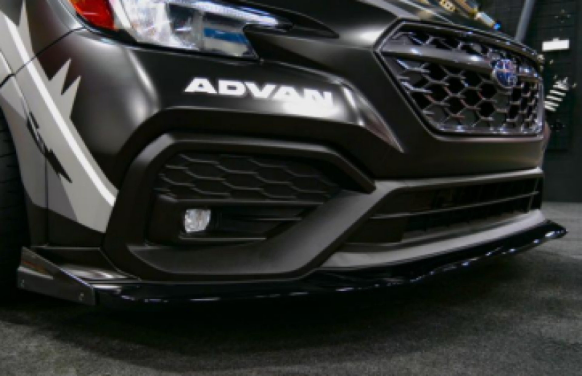 Picture of HKS 22+ Subaru WRX (VB) Front Bumper Spoiler