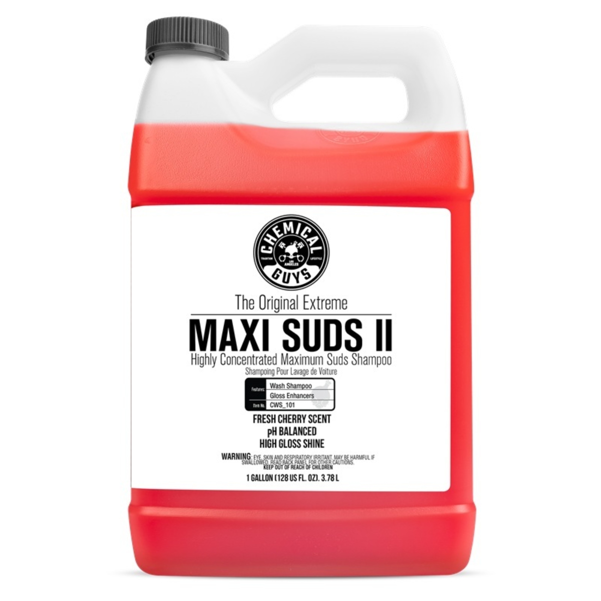 Picture of Chemical Guys Maxi Suds II Super Suds Car Wash Shampoo - 1 Gallon