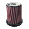 Picture of Injen 8-Layer Oiled Cotton Gauze Air Filter w/ Twist Lock - 5in ID / 9.3in Base / 8.5in H