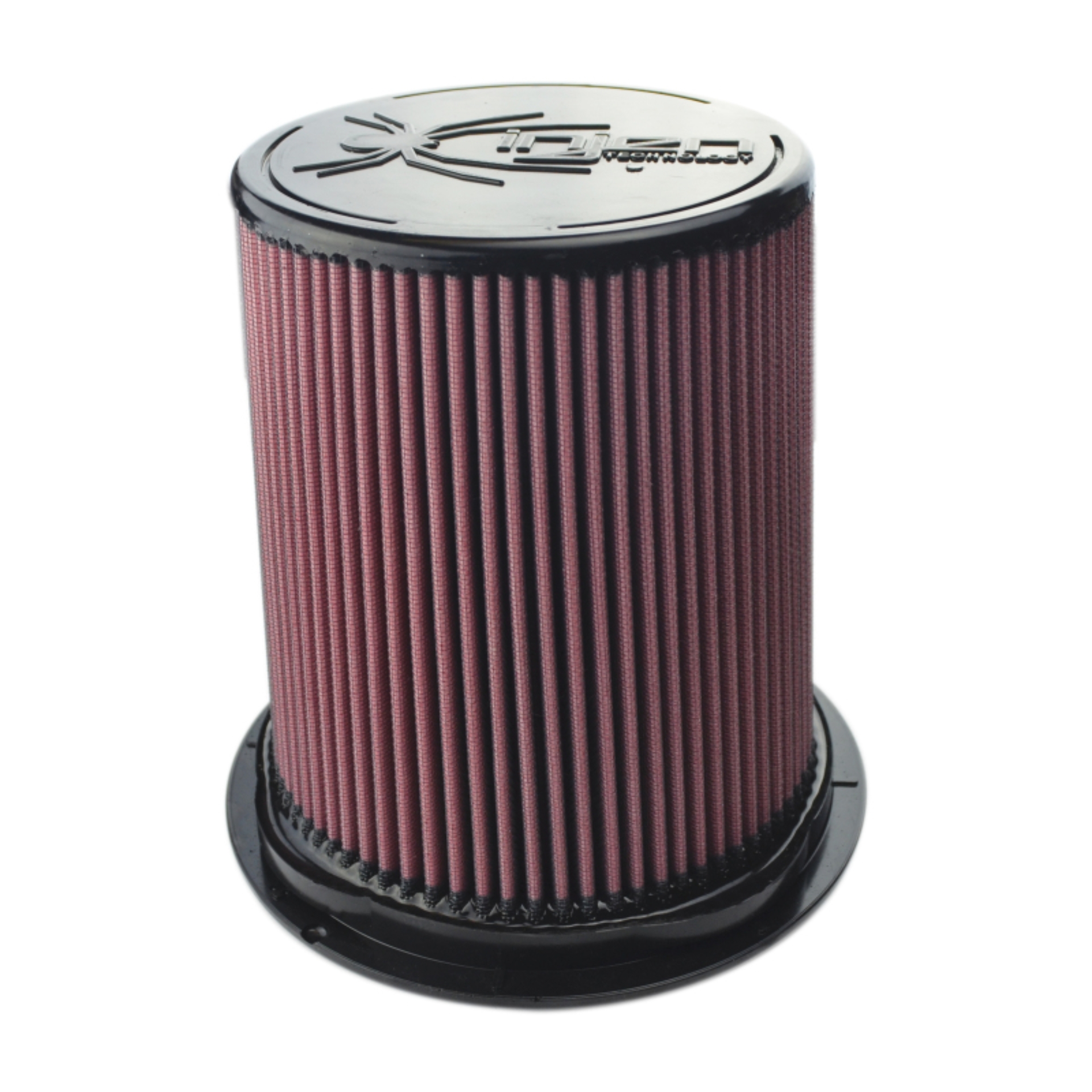 Picture of Injen 8-Layer Oiled Cotton Gauze Air Filter w/ Twist Lock - 5in ID / 9.3in Base / 8.5in H