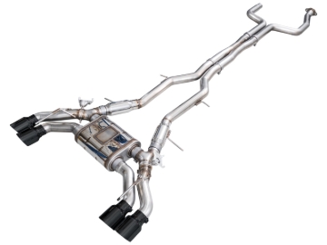 Picture of AWE Tuning 22-26 Cadillac CT5-V Blackwing SwitchPath Exhaust - Diamond Black Tips