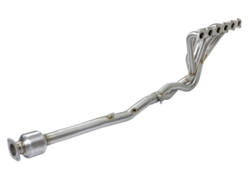 Picture of aFe Power Twisted Steel Long Tube Header & Connection Pipes (Street Series) 01-16 Nissan Patrol