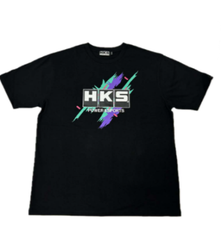 Picture of HKS T-SHIRT SUPER RACING v2 BLACK L