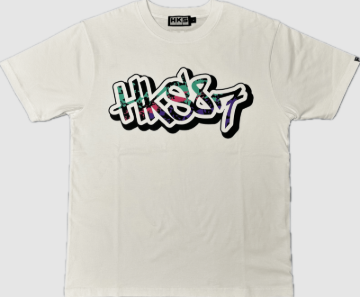 Picture of HKS T-SHIRT 87PAINT WHITE XXL