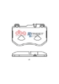 Picture of DBA 19-20 Mercedes-Benz C300 AMG Sport Package Front Street Series Brake Pads
