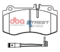 Picture of DBA 15-17 Mercedes-Benz CLS400 4Matic AWD (4 Piston Caliper) Front Street Series Brake Pads