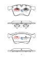 Picture of DBA Street Series Brake Pads - DB2050SS