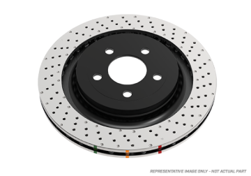 Picture of DBA 11-13 BMW 1 Series M Rear 4000 Series Drilled Rotors