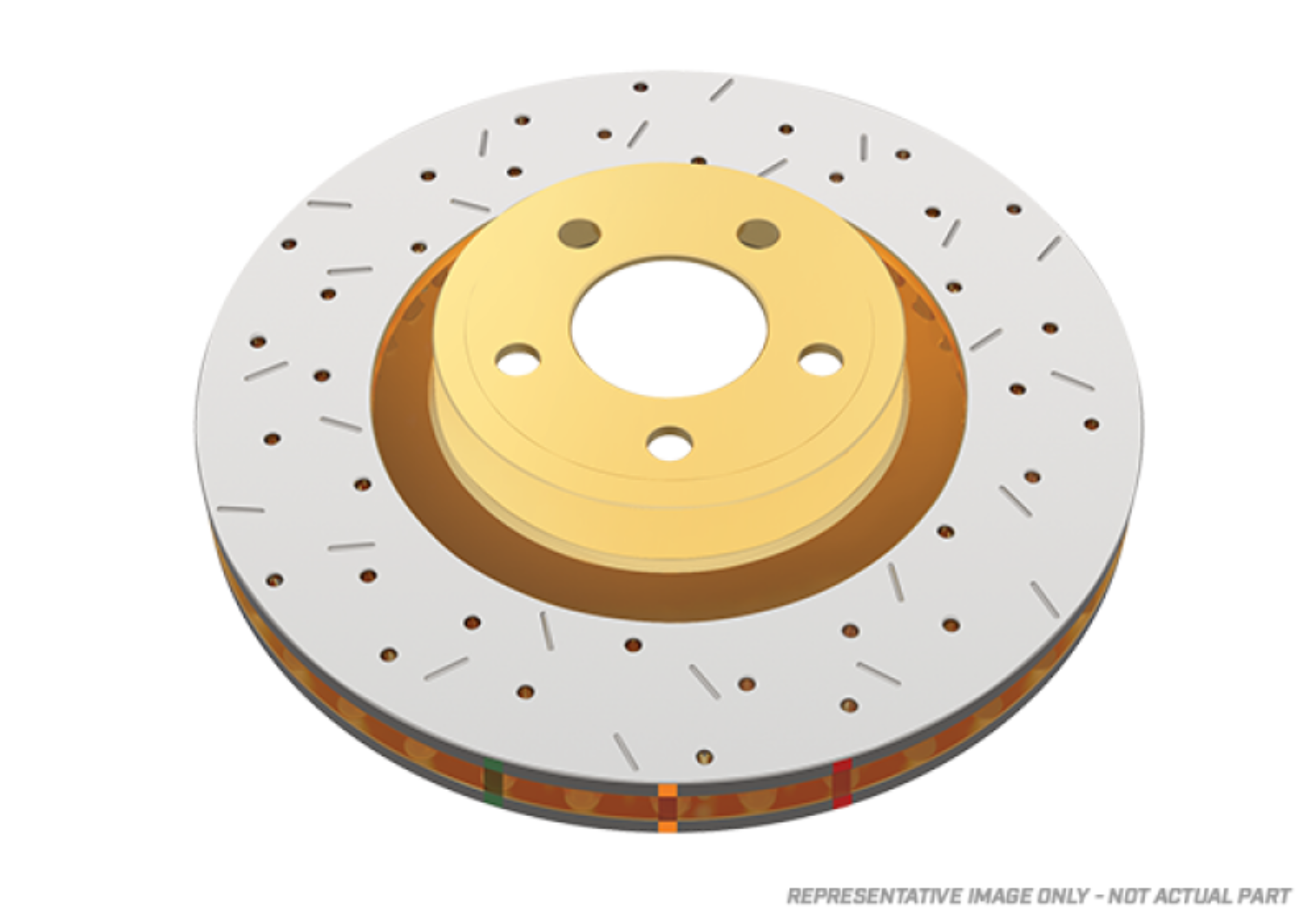 Picture of DBA 4000 Slot&Drill Rotors Brake Rotors - DBA4475XS