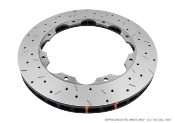 Picture of DBA 13-17 SRT Viper Except TA Package Rear 5000 Series Drilled & Slotted Ring