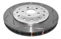 Picture of DBA 12-13 Audi TT Quattro RS (370mm Front Rotor) Front 5000 Series Slotted Rotor w/Sliver Hat
