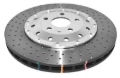 Picture of DBA 12-13 Audi TT Quattro RS (370mm Front Rotor) Front 5000 Series Drilled Rotor w/Silver Hat
