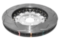 Picture of DBA 12-13 Audi TT Quattro RS (370mm Front Rotor) Front 5000 Series Slotted Rotor w/Sliver Hat