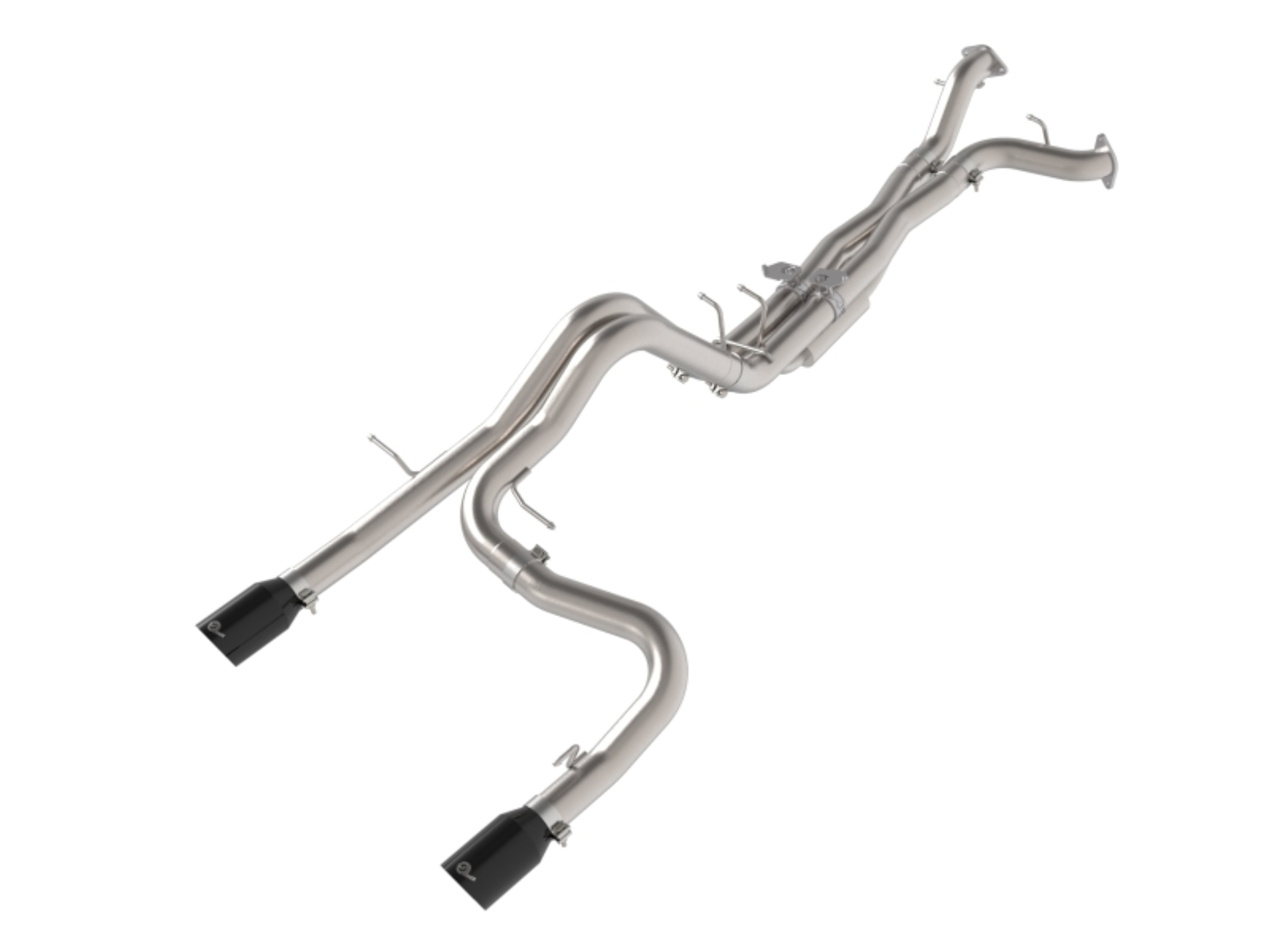 Picture of aFe 22-26 Ford Bronco V6 3.0L (tt) Vulcan Series 3in 304SS Cat-Back Exhaust System w/ Black Tips