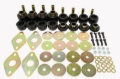 Picture of Energy Suspension 04-15 Nissan Titan Body Mount Set - Black