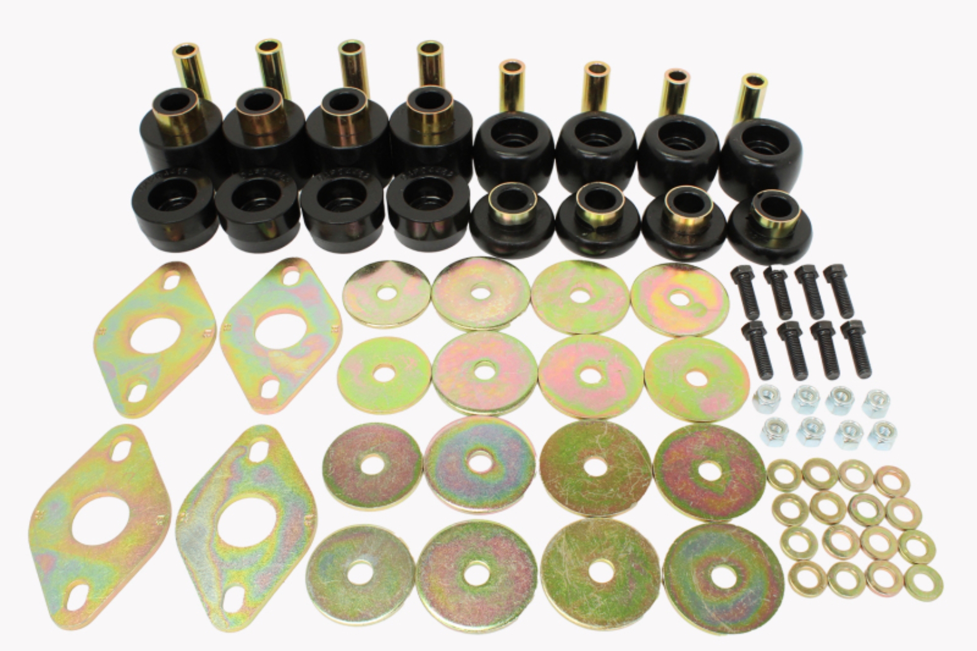 Picture of Energy Suspension 04-15 Nissan Titan Body Mount Set - Black