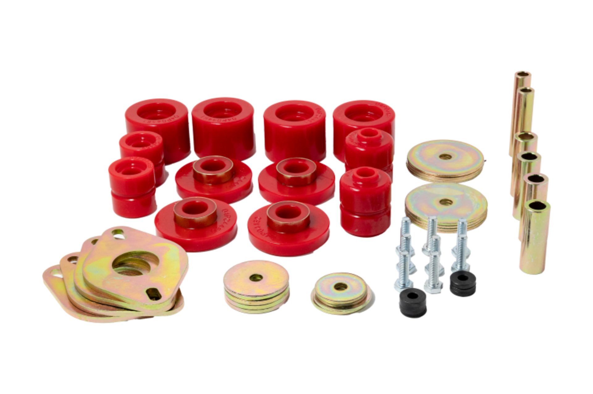 Picture of Energy Suspension 07-13 Toyota Tundra Body Mount Set - Red