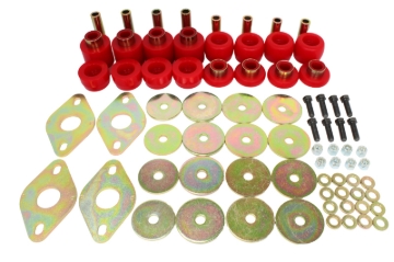 Picture of Energy Suspension 04-15 Nissan Titan Body Mount Set - Red