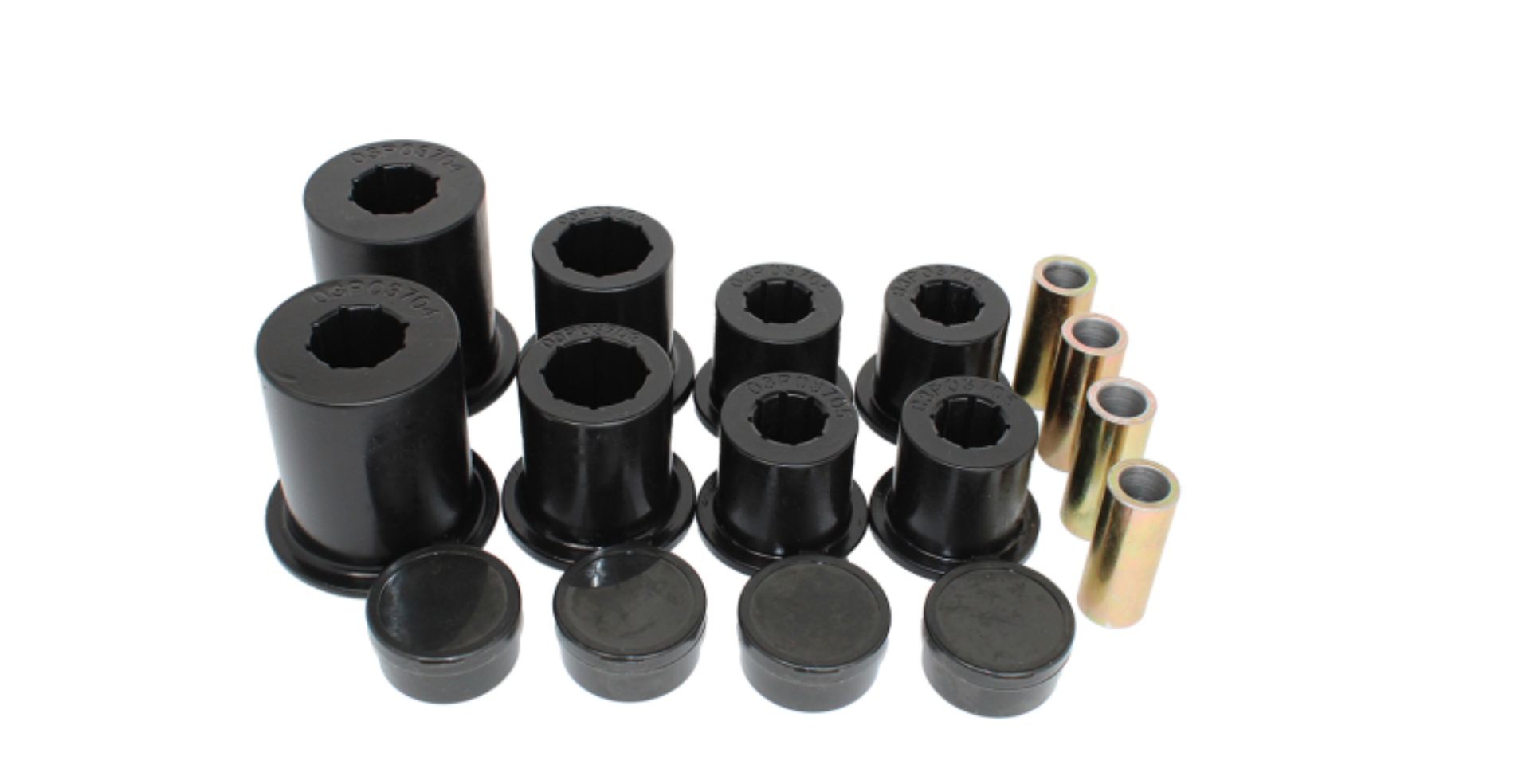 Picture of Energy Suspension 07-11 Camry/Camry Hybrid/05-12 Avalon Rear Control Arm Bushing Set - Black